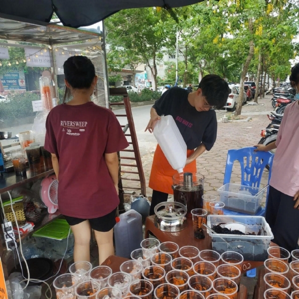 Giải nhiệt cùng An Nhiên, trà bí đao Organic.